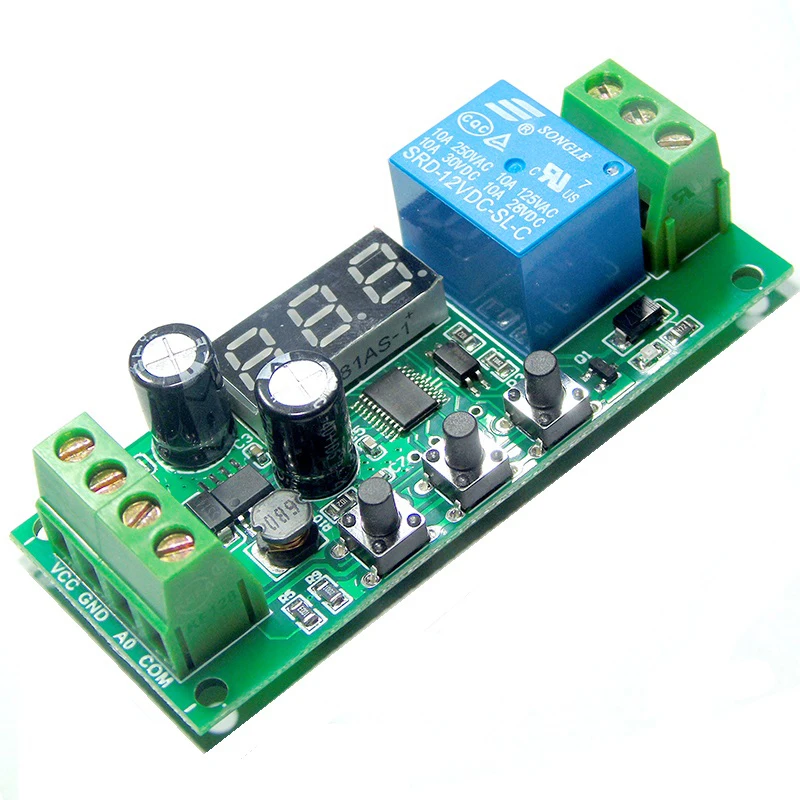 4-20mA Current Detection Setting Upper and Lower Limits Control Relay Switch Module Real-time Measurement Digital Display