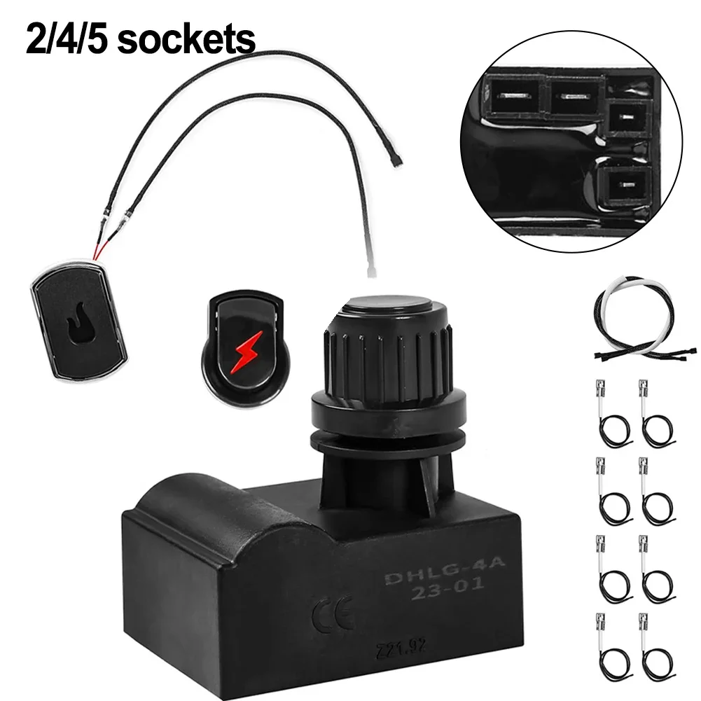 Barbecue Electronic Ignition Parts Igniter Kit For CharBroil Ignition Systems 463224912 463231711 Gas Grill Replacement Ignition