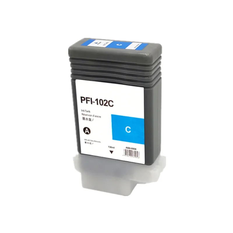 PFI 102 PFI-102 PFI102 Ink Cartridge for Canon iPF500/510 iPF600/605/610 iPF700/710/720/760 iPF650/655 iPF750/755 Printer