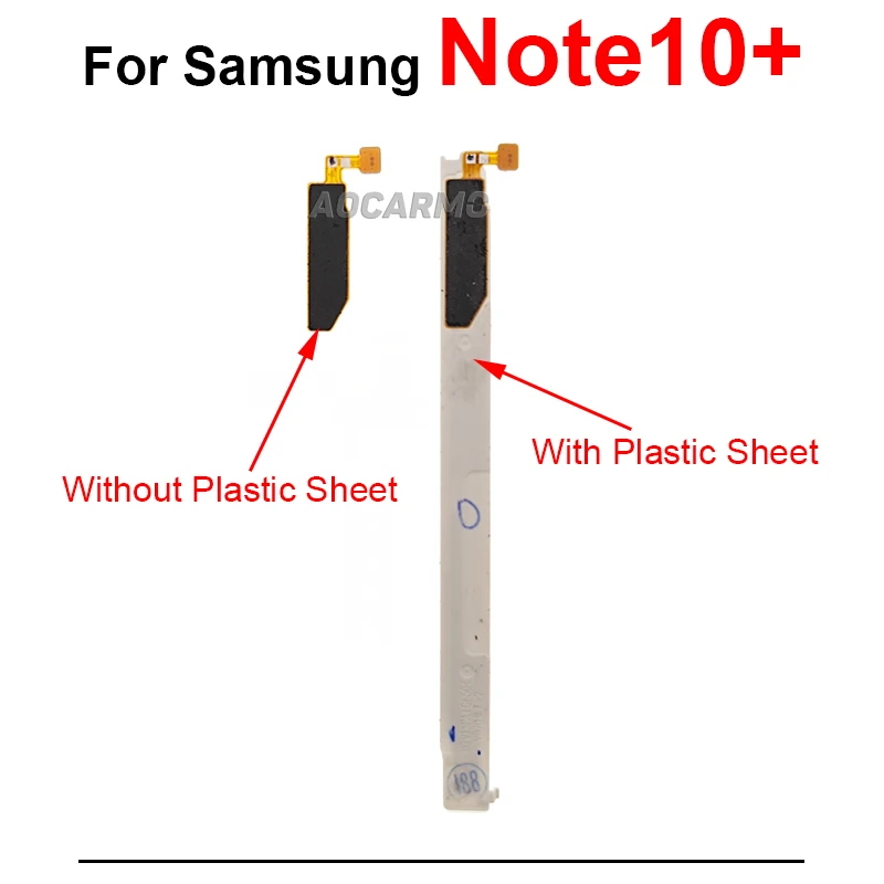 Per Samsung Galaxy Note 10 + Note10 Plus S Touch Pen Flex Cable sensore bobina di induzione Wireless con parte di riparazione in foglio di plastica