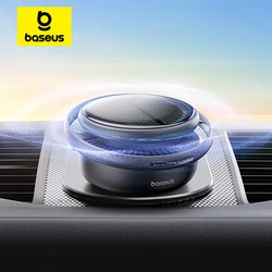 Baseus Solar Car Air Freshener Auto Flavoring Ornament Perfume Decor Interior Car Accessories Rotating Aromatherapy Oil Diffuser