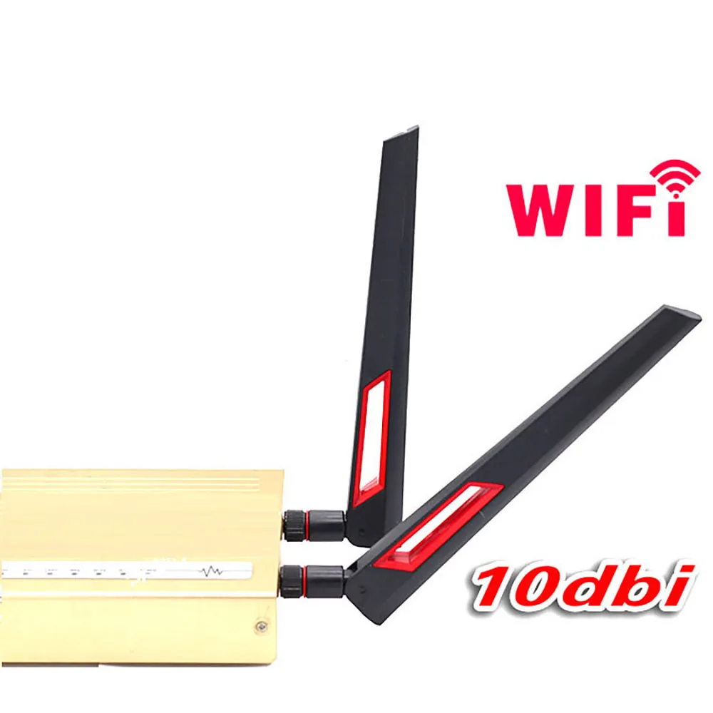 10dbi 8Dbi 2.4G 5G 5.8G Antenas Universais Dual band WIFI Antena SMA WLAN Roteador Antena Booster amplificador RF de rede sem fio