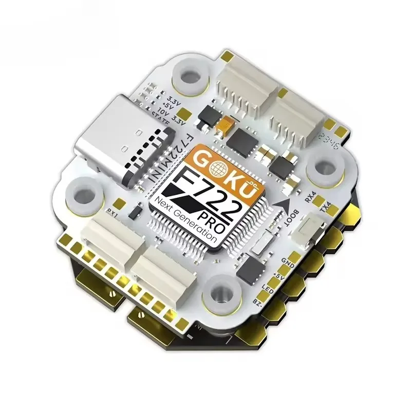 722 Pro Mini V2 45A 32Bit 128K 20X20 Flight Controller Stack High-Performance STM32 F722 Main Controller for RC FPV Drones