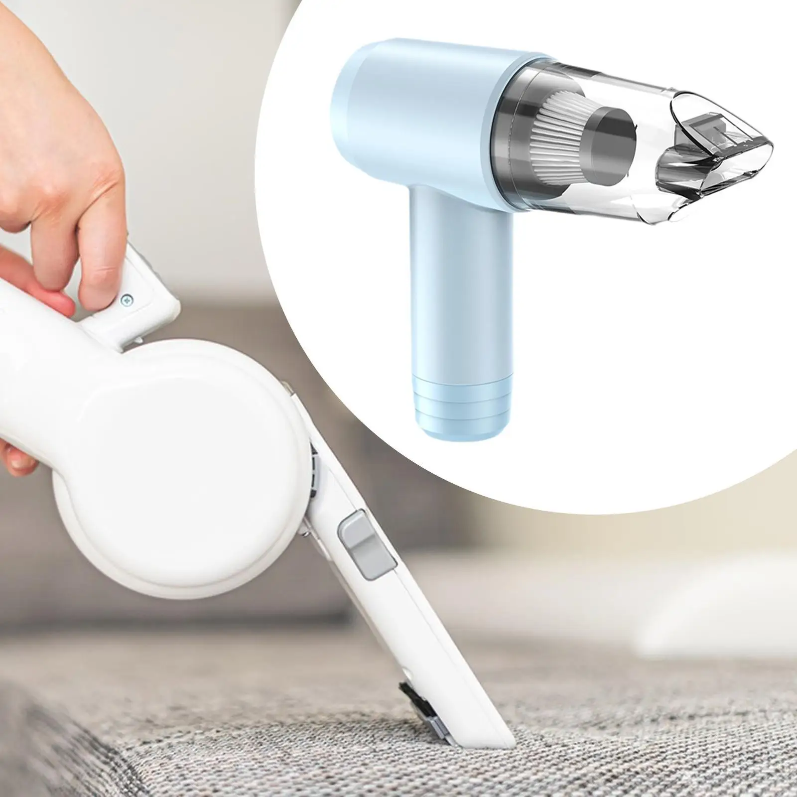 Electric Air Duster Dust Blower Machine for Computers Desktop Cleaning Car