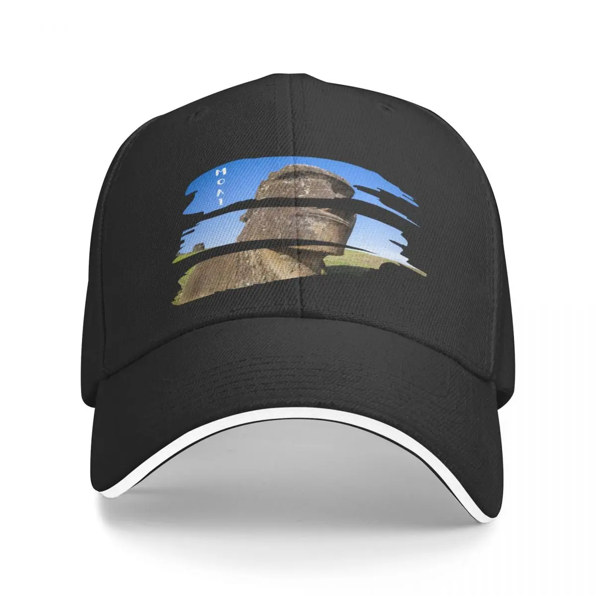 Moai-Watchers of Easter Island Baseball Cap hard hat Christmas Hat Woman Men's