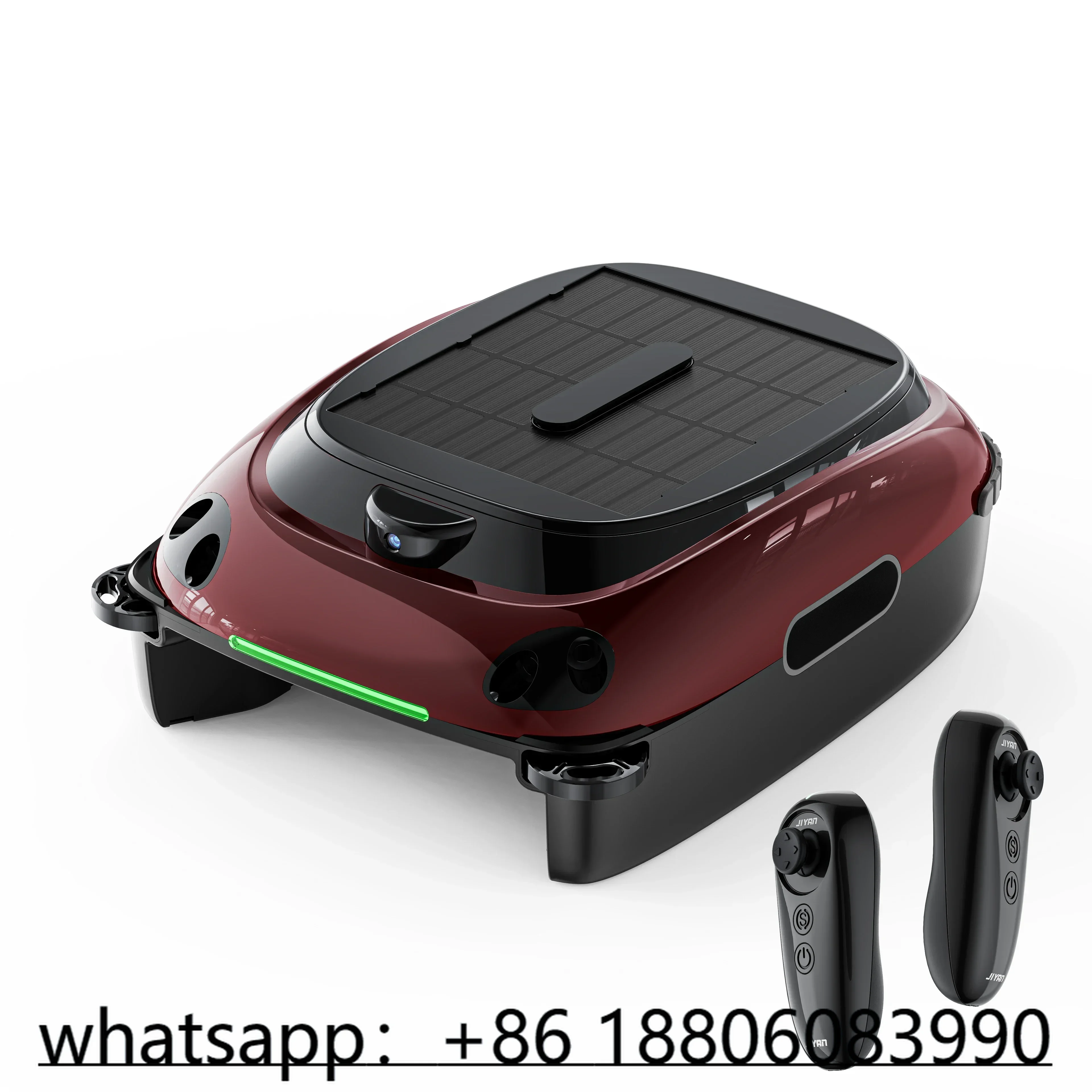 OEM ODM Wholesale Custom Solar Powered Automatically New Design Wireless Swimming Pool Surface Cleaning Skimmer Robot