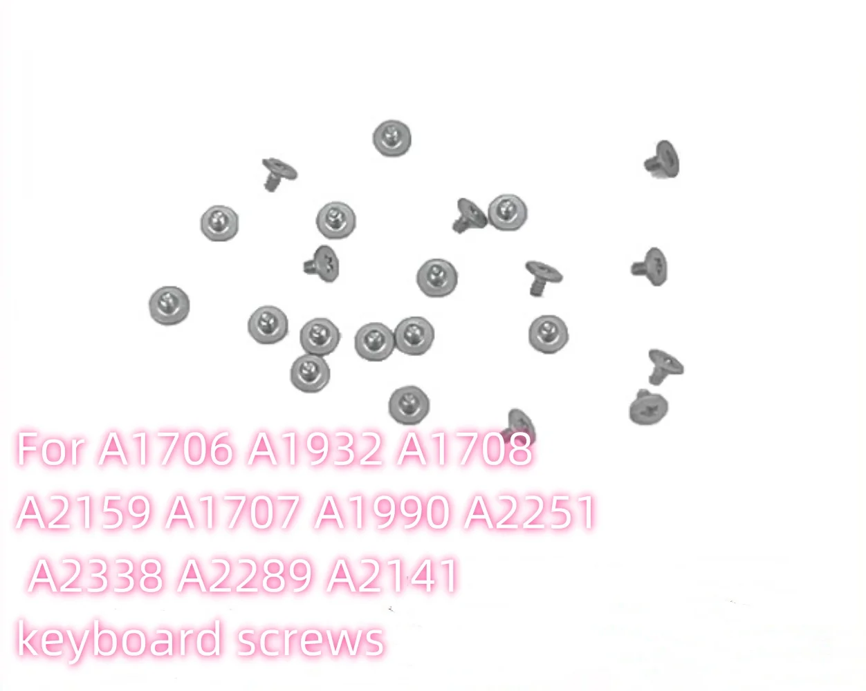 100pcs/Set A1706 A1708 Keyboard Screw for Macbook Pro Retina 13