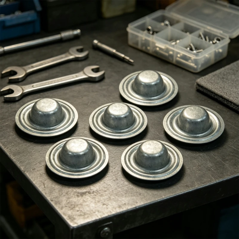 Roof Bolt Caps Metal Roofing Screw Covers for Exposed Fastener Areas, Domed Metal Covers for Roof Repair and Service Work M4YD