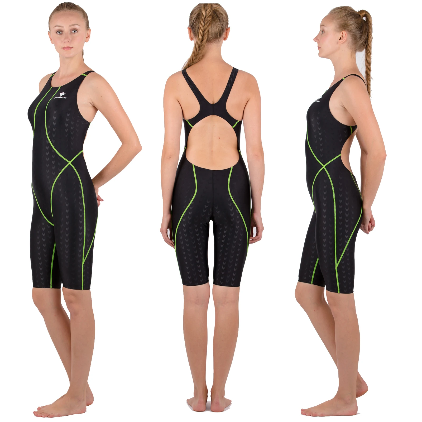 

Women's Sport Style One Piece Swimsuit Surfing Suit Swimming Bodysuit Professional Training Jumpsuit Swimwear