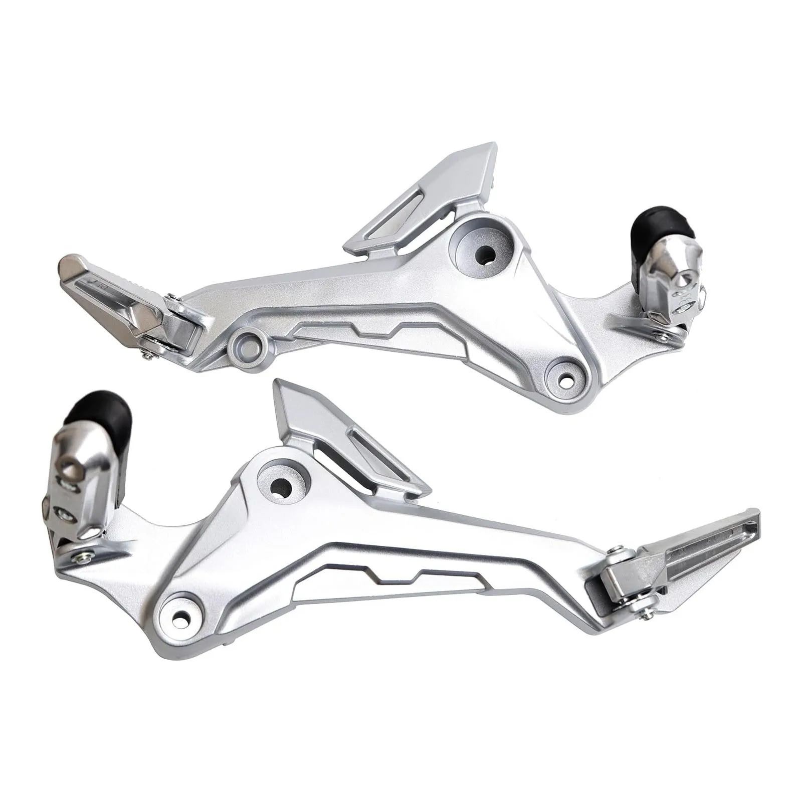 مجموعة أوتاد قدم للدراجة النارية من سبائك الألومنيوم عالية القوة 6061 مناسبة للجانب الأيمن والأيسر لـ 2017-2020 Honda Grom MSX 125 SF