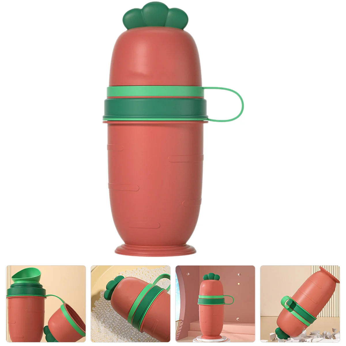 مبولة محمولة للأطفال الصغار، غطاء مقاوم للتدريب على المرحاض، تصميم فوهة معقول للمنزل والتخييم والسيارة والشاطئ