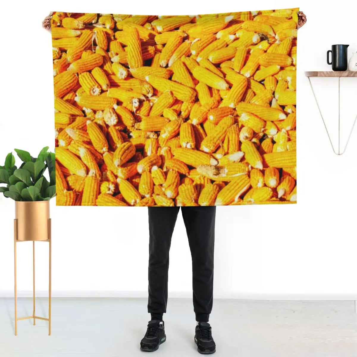 Corn on the Cob Throw Blanket blankets and throws manga Travel christmas gifts Plaid on the sofa Summer Beddings Blankets