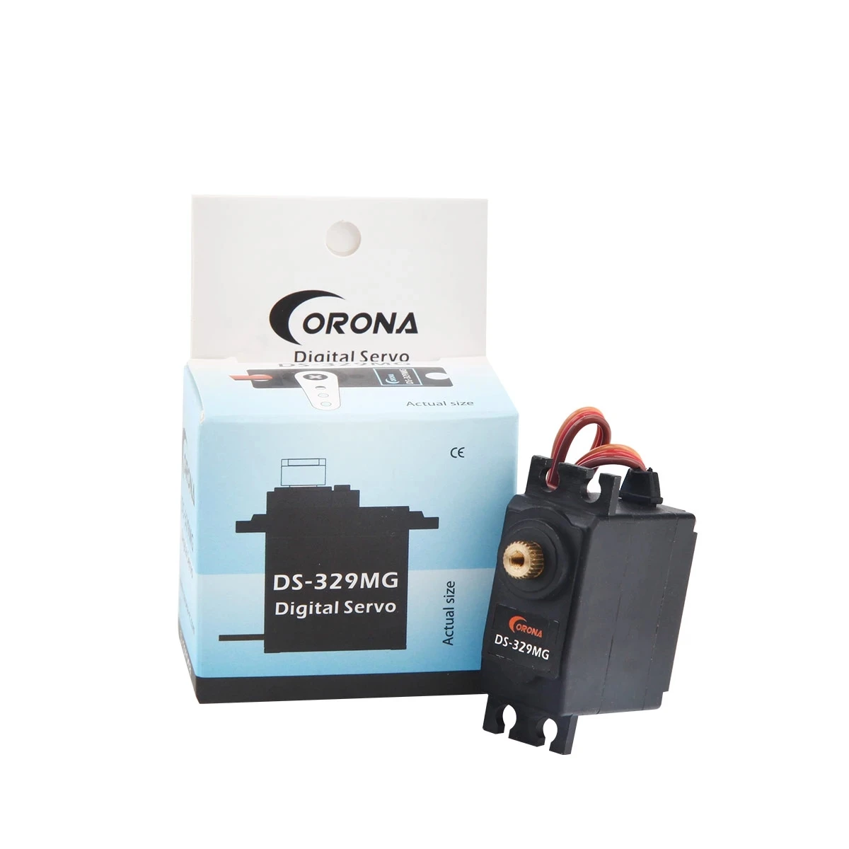 

Corona DS329MG 4.5kg 0.11sec 32g Digital Metal Gear Mini Servo