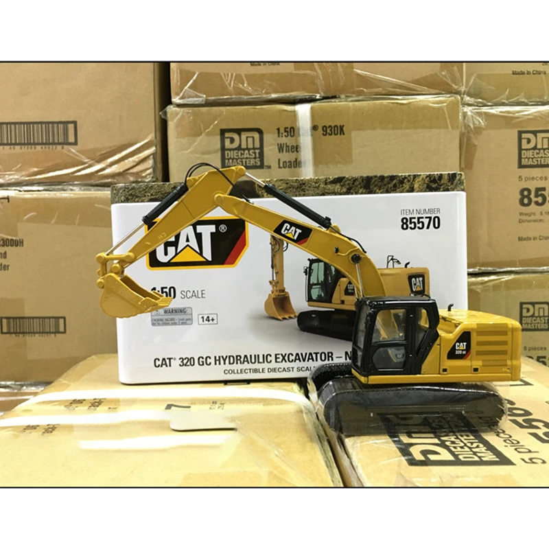 

DM Diecast 1:50 Scale CAT 323 GC Hydraulic Excavator Construction Truck Alloy Model Collection Souvenir Ornaments Display 85570