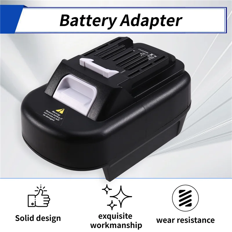 Adapter für 18 V für 20 V Lithium-Batterie, umwandelbar in für 12 V Lithium-Batterie Bl1016 Bl1020b-AB52