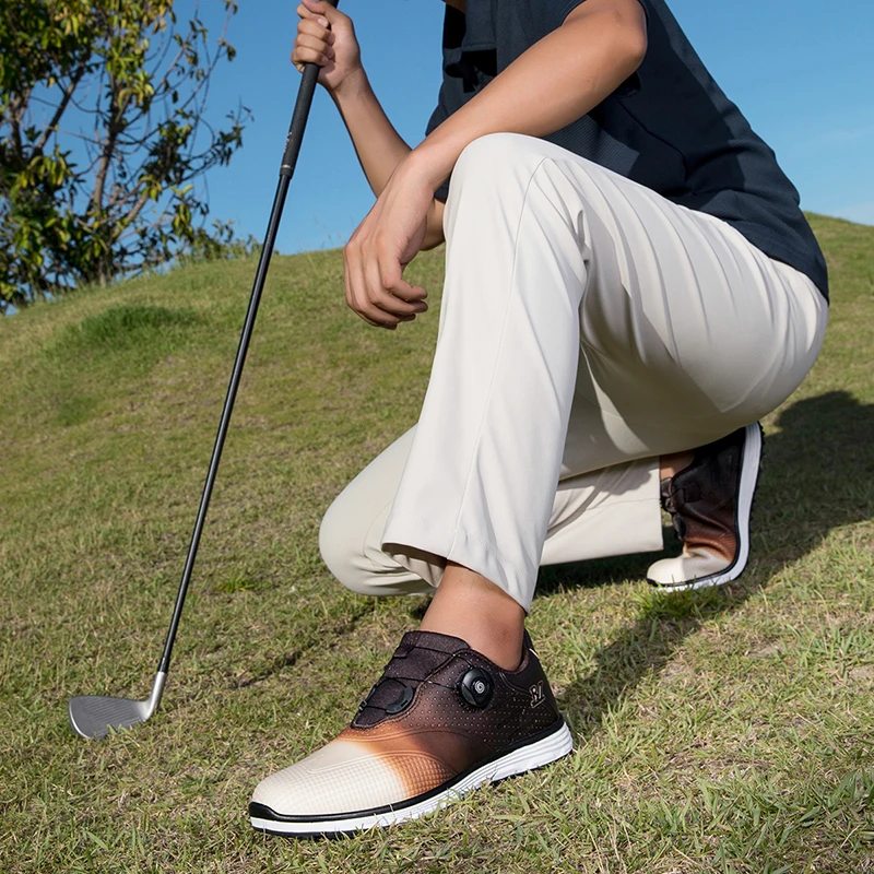 أحذية جولف جديدة أحذية رياضية احترافية للجولف أحذية رياضية عالية الجودة أحذية رجالي