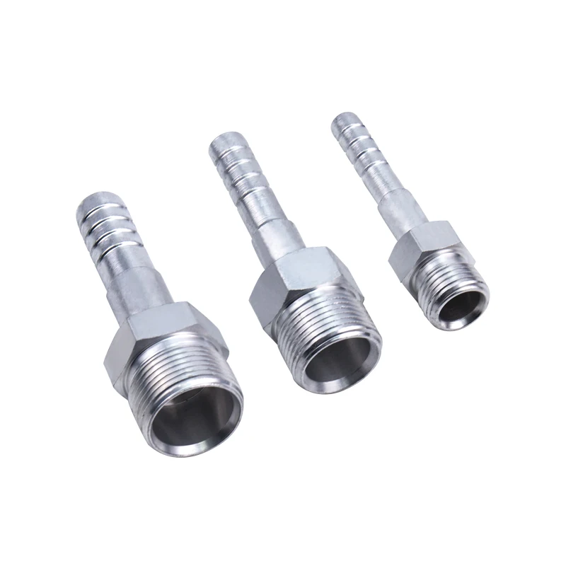 R134a #6 #8 #10 Straight / 90 Degree Male Insert O-ring Barbed Fitting for A/C Refrigerant Hose