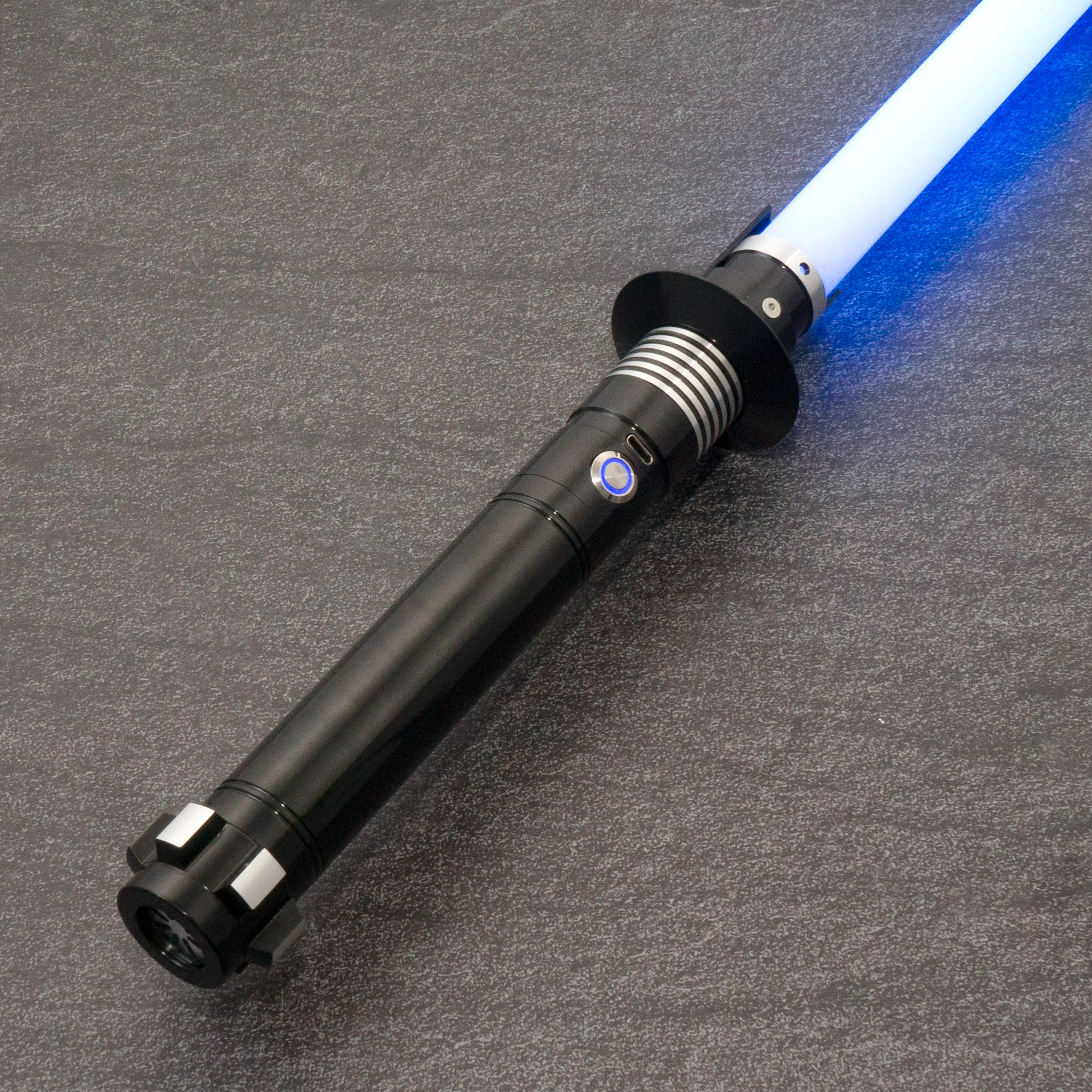 Lightsabers Pixel Metal shank can be edited 28 Fonts Heavy Dueling Metal Laser Sword Jedi All metal aluminum alloy material