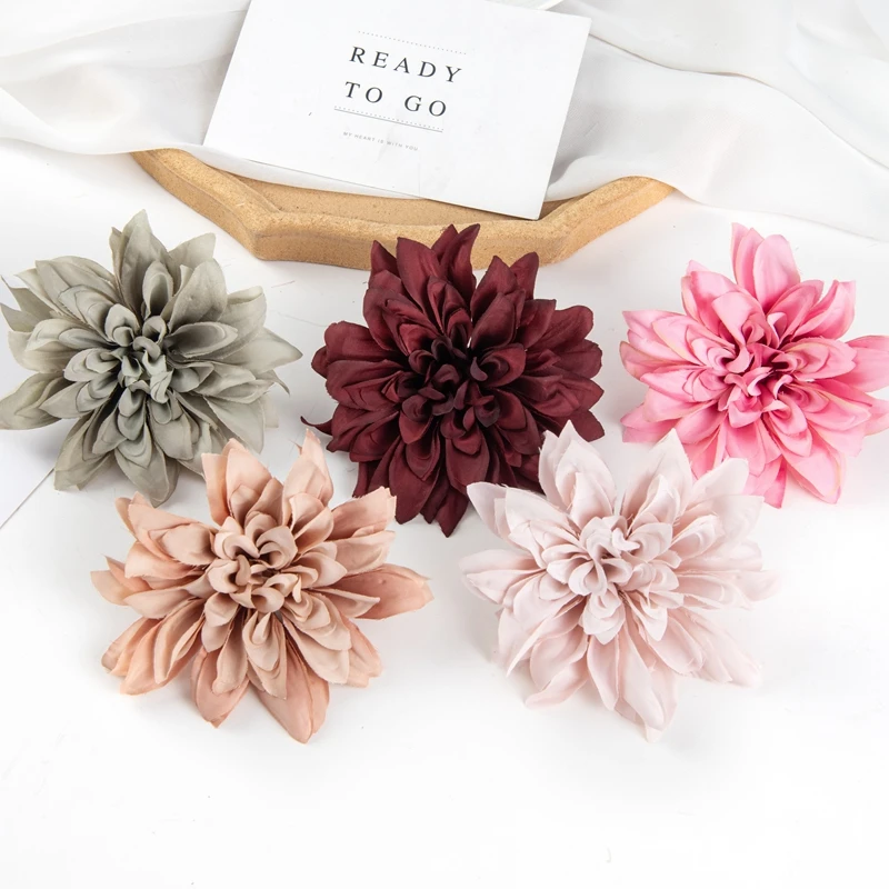 5 Stück künstliche Seidenblumen, Gerbera, für Hochzeiten, Heimdekoration, Zimmer, Garten, Festivals, Brautaccessoires, Ausverkauf, DIY-Geschenk, Süßigkeitenbox – Detail 1