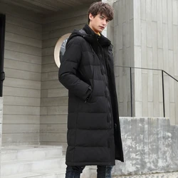 -30 Degrees Winter Hot Thicken Men's Down Jackets 2022 New Warm Parka Men Women Casual White Duck Down Coat Winter Snow Overcoat