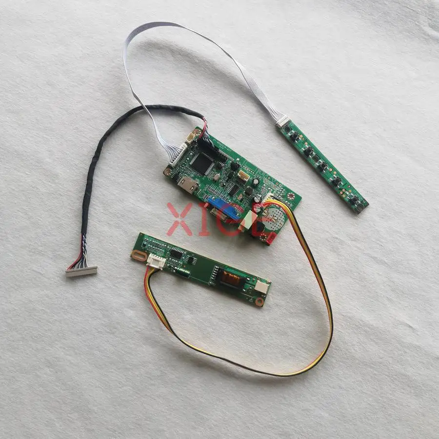 

Плата контроллера для ЖК-экрана, совместимая с LP150X1, LP150X2, LP150X04, HSD150PX11, VGA+HDMI, 1024*768, 1-CCFL, 20 контактов, LVDS, DIY-комплект