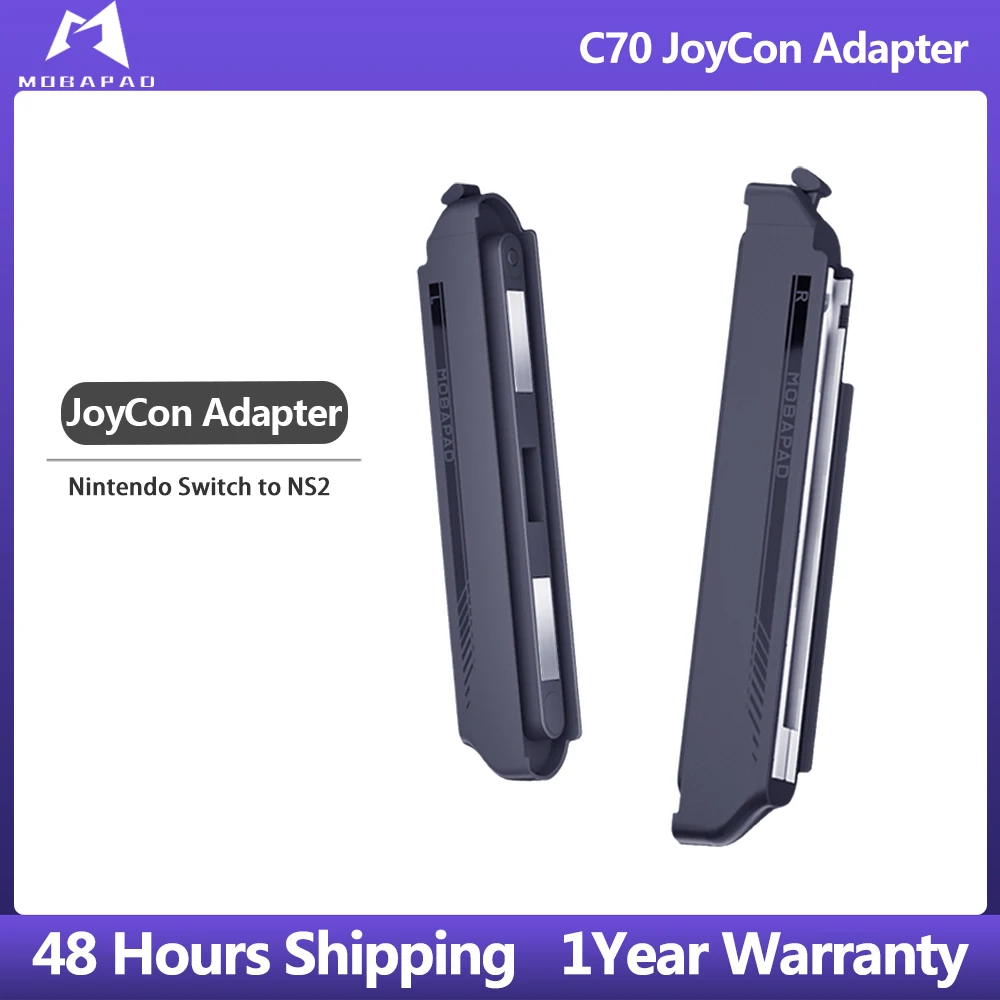 MOBAPAD C70 JoyCon Adapter For Switch 2 for Nintendo Switch 1 JoyPad, For MOBAPAD M6 S1 Series Controller Gamepad Accessories