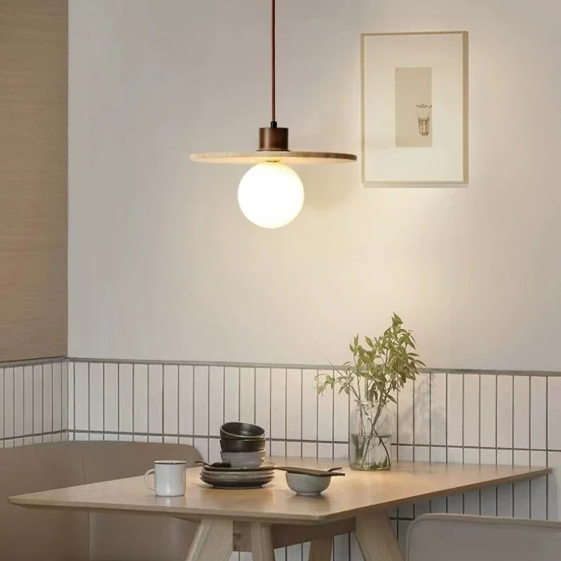 Creative Led Modern Ring Ball Pendant Lights Living Dinning Room Bedroom Nordic Lamp Luxury Suspension Hanging Linear Chandelier