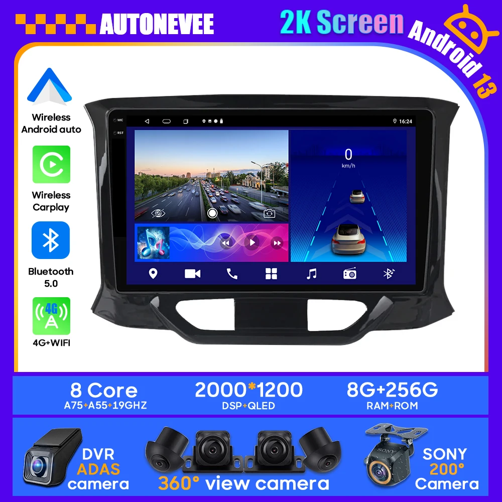 

Car Android 13 For LADA Xray X ray 2015 - 2019 5G GPS Navigation Head Unit Multimedia Player Carplay Auto Wireless 2din DVD BT