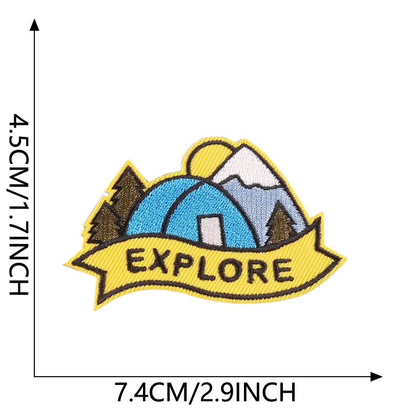 Patch Thermocollant Stitch Eisen auf für Kleidung bestickt Buchstaben Jacken Outdoor Designer Nähen Parche Para Ropa Nas Vendka Diy La – Detail 21