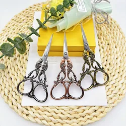 12.5cm Stainless Sewing Vintage Scissors for Cutting Shears Retro  Antique Tailor's Scissor Fabric Embroidery Needlework