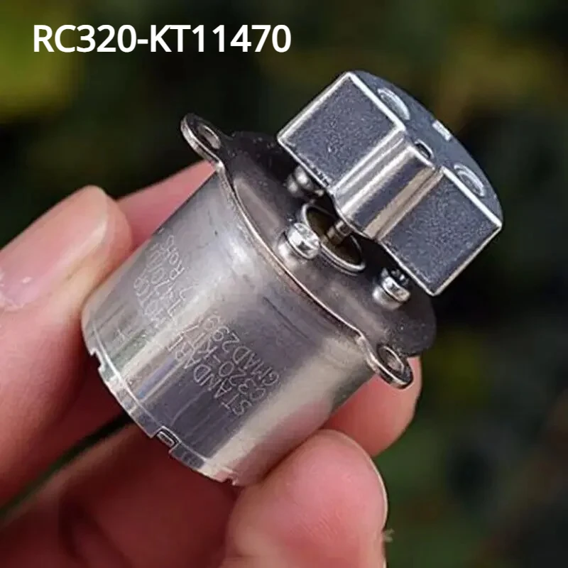 RC320 Mini 24mm Round Cylindrical Vibrating Motor DC 5V 6V 7.2V 9V 12V Strong Vibration Eccentric wheel DIY Toy Massager Feeder