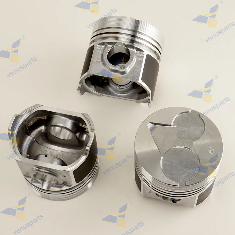 

D1503 Piston + Pin Kit STD 83mm For Kubota V2003 Engine Parts 1A021-21112 1G701-21110 16427-21110 83*2HK+2+4