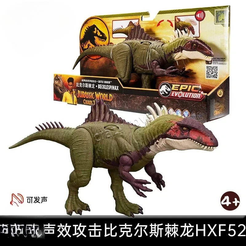 

In Stock Jurassic Collectible Series Dinosaurs: Allosaurus, Therizinosaurus, Large Movable Dinosaur Toy Collection Gift