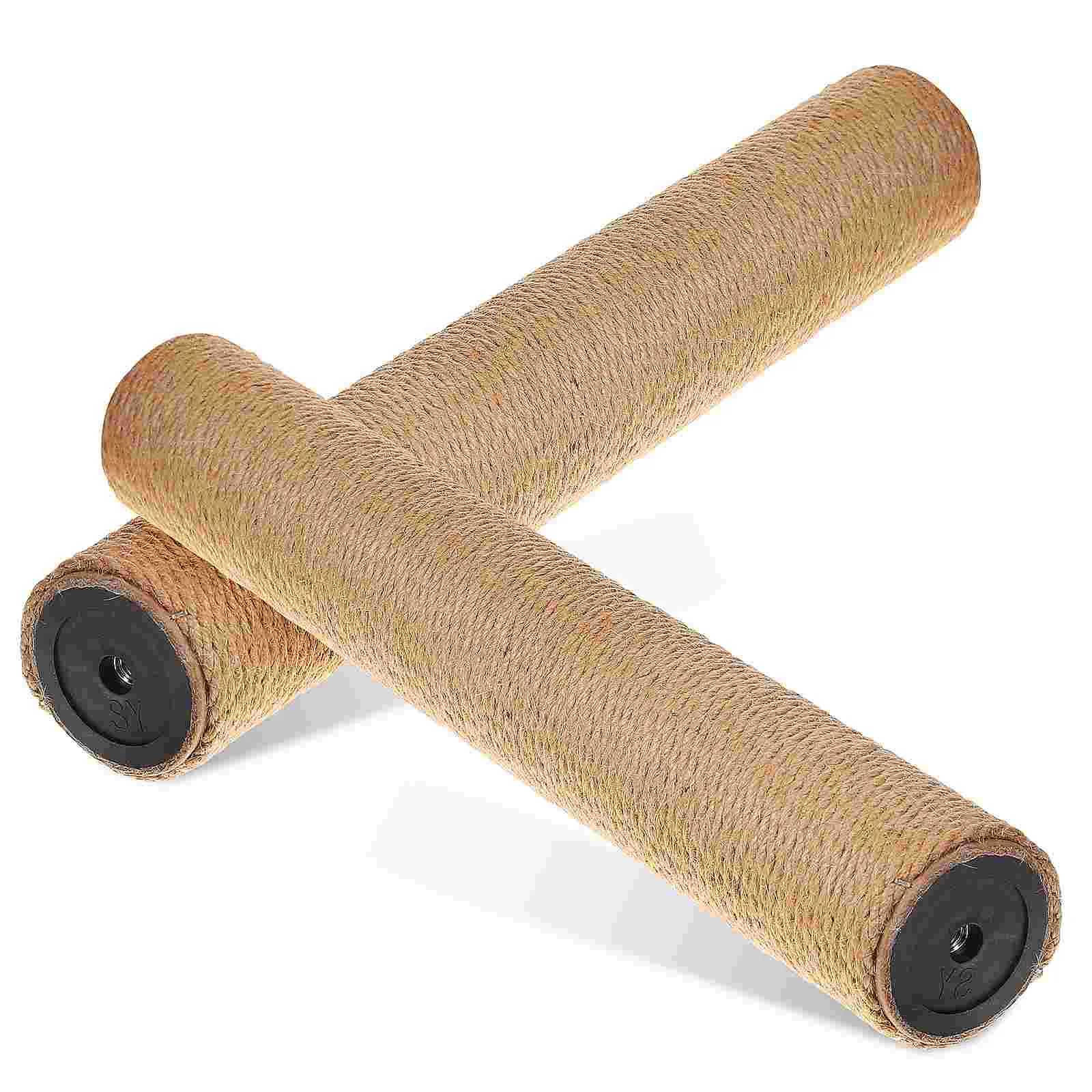 

2 Pcs Cat Scratching Post Tree Replacement Posts Pet Winding Rope for Kitten Indoor Cats Exercise