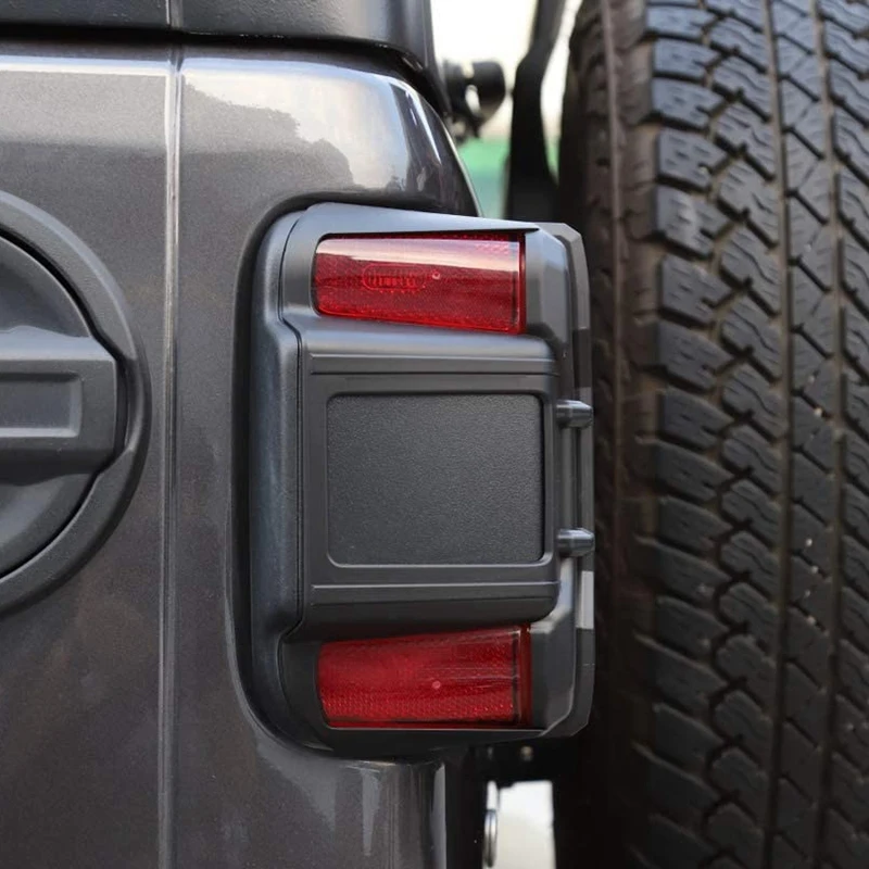 

Настоятельно рекомендуемые защитные чехлы для задних фонарей (задние фонари) для Jeep Wrangler JL JLU Rubico 2018 2019 2020