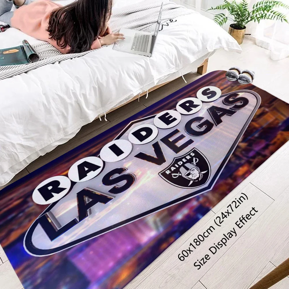 Welcome Mat for Hallway on the Floor Las VegaS RaiderS Entrance Doormat Outdoor Rug Room Rugs Front Door Mat Carpet for Bathroom