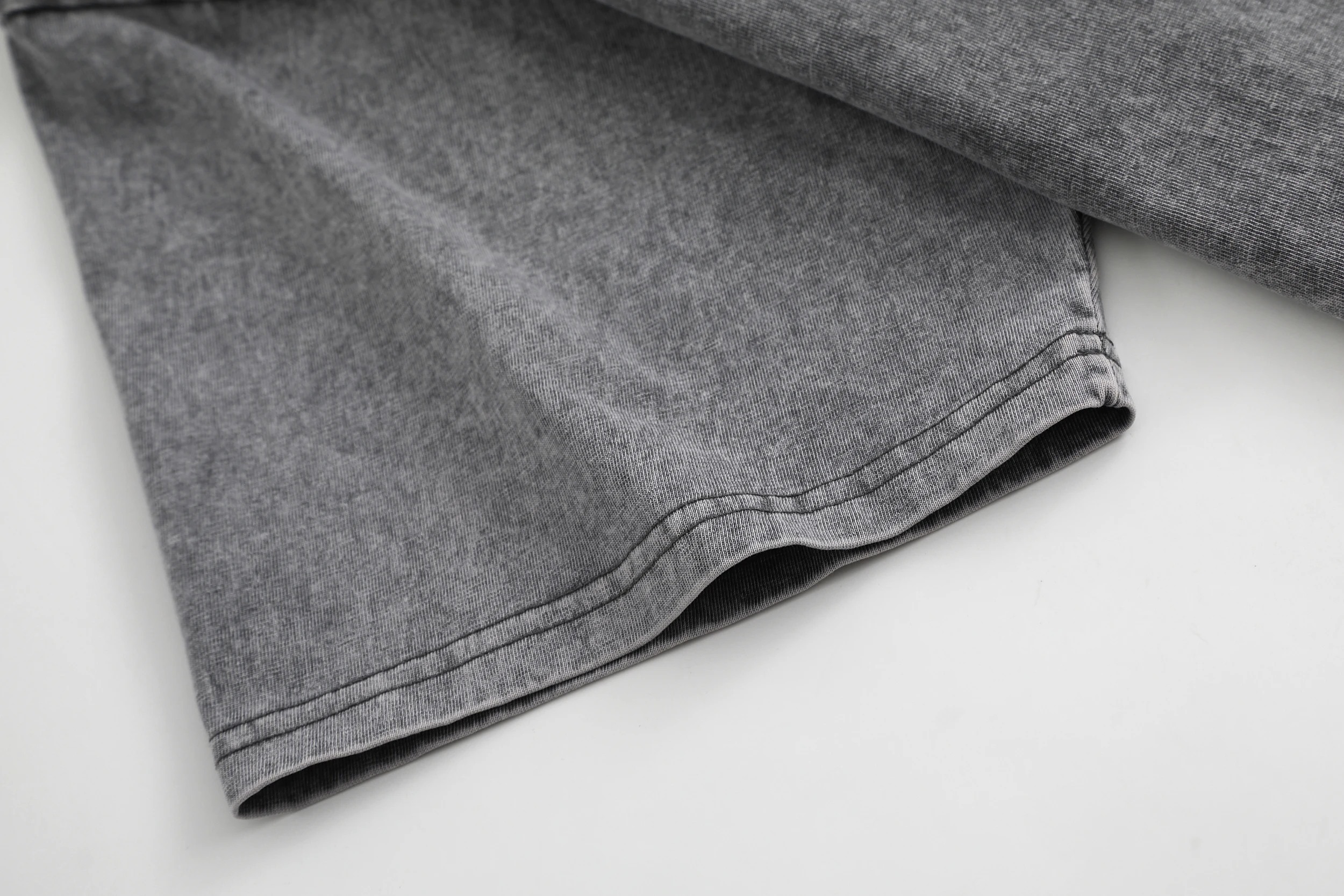 تي شيرت Fun Christmas 230 جرام من القطن الثقيل المغسول كبير الحجم للرجال برسومات مضحكة تي شيرت كاجوال كلاسيكي