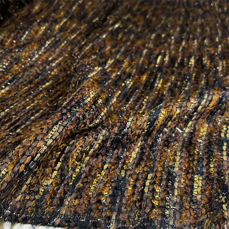 

French Coarse Woolen Maillard Fabric for Diy Sewing Autumn Winter Suit Dress Fashion Clothing Designer Material Cloth