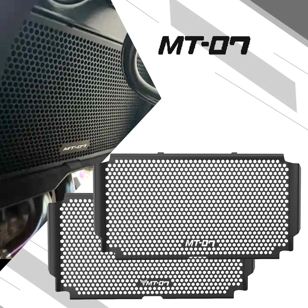 

Fit CNC Aluminum For YAMAHA MT-07 MT07 MT Y-AMT 2025 2026 2027 Motorcycle Radiator Grille Guard Cover Protector Protection mt07