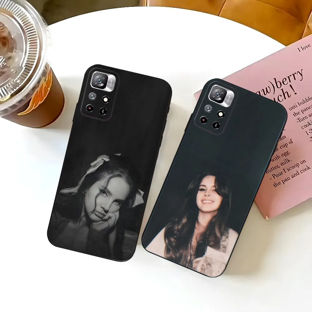 

SInger L-Lana Del Rey Tough Phone Case For Samsung S25,S24,S23,S22,S21,FE,S30,S20,S10,Plus,Ultra,Lite 5G Silicone Cover