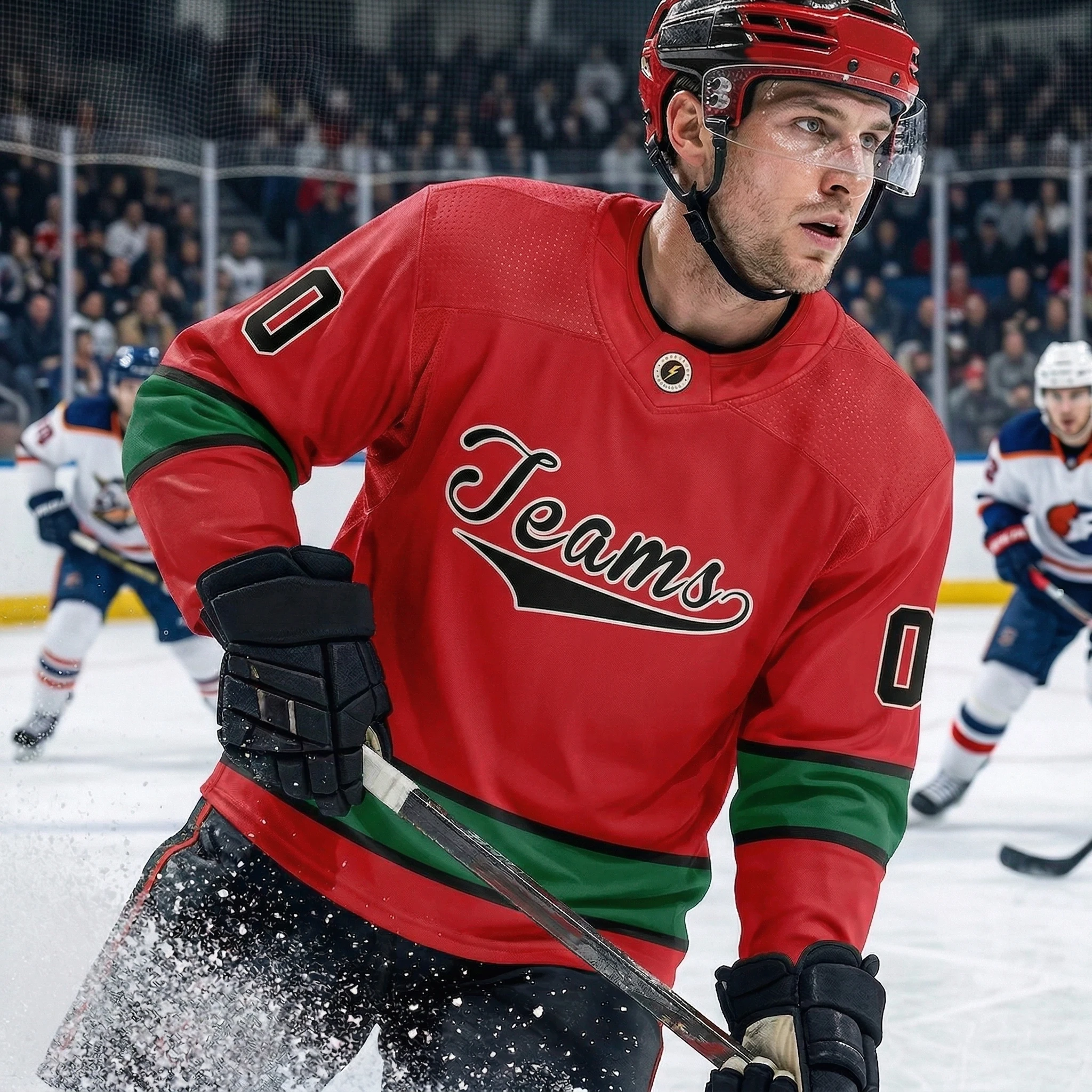 Custom Streetwear Red Hockey Jersey – Bold & Stylish Design Personalized Uniform Hockey Jersey Competition Training Jerseys