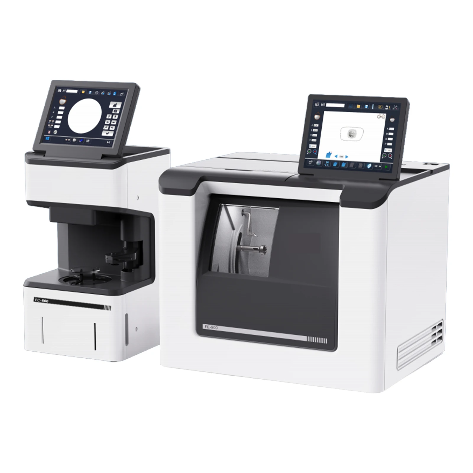 FE-900+FC-800 Full-Auto Lens Edging System: Advanced Features & Specifications