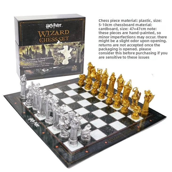 

2026 New Wizard Chess Anime Figure Board Game Wizard Chess Action Figure Desk Ornament Customized Gifts Toys 3D Character
