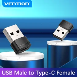 Vention USB Type-C adapter Type C to USB 2.0 Headphone Adapter Cable USB Converter For Samsung Galaxy s10 Macbook Type-C Adapter