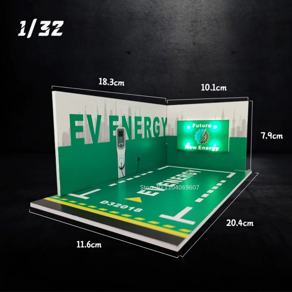 Material de PVC a escala 1:32, aleación ligera, modelo fundido a presión, coche de juguete, estacionamiento, alta simulación, modelos de construcción subterránea, regalos