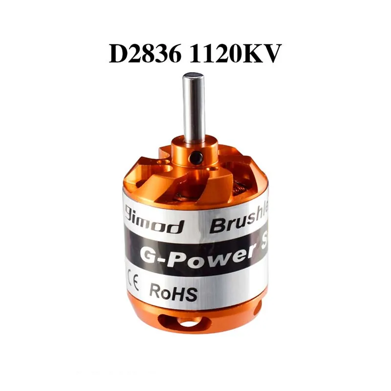9IMOD D2836 Brushless Motors: 750KV, 880KV, 1100KV, 1500KV