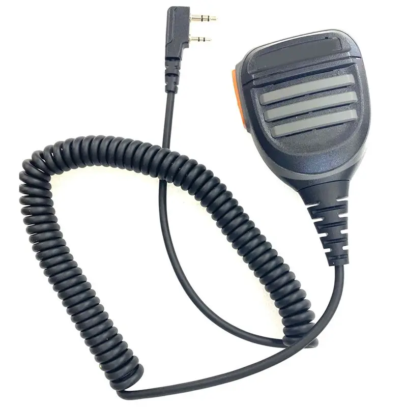 

New!For Baofeng Waterproof Type Microphone Walkie Talkie PTT Speaker Mic For UV 5R For UV-5R UV-16 UV-13 UV-21 UV17 Two Way Radi