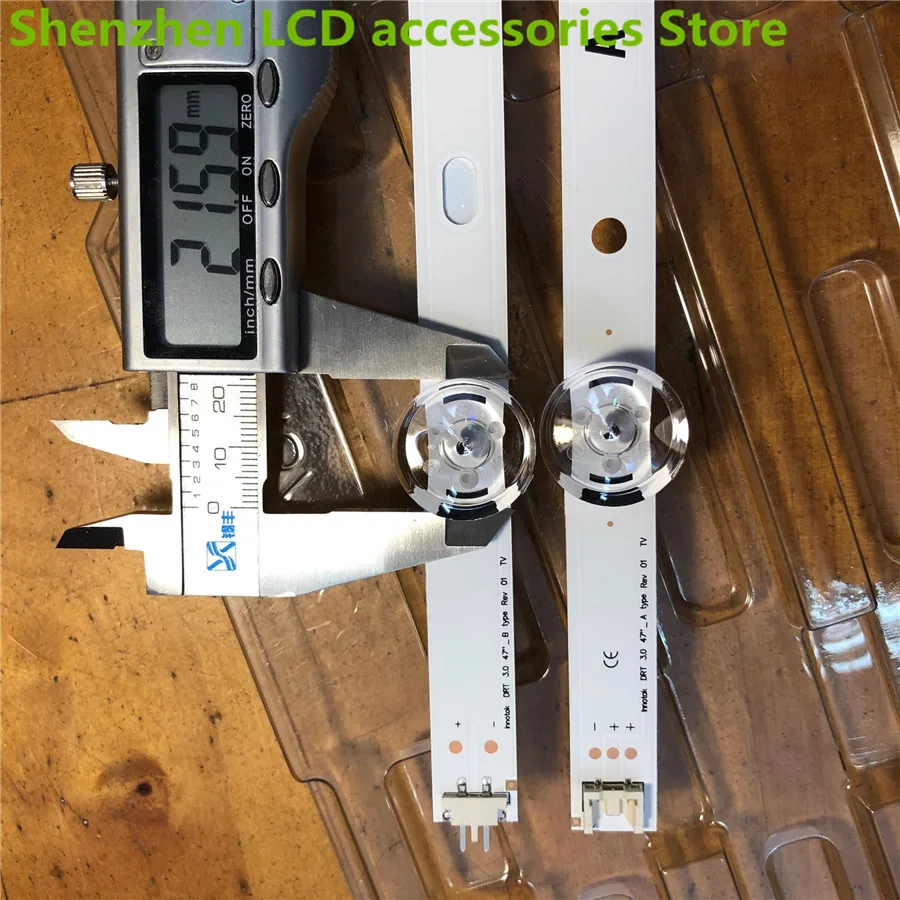 إضاءة خلفية ليد لـ Innotek ، DRT ، 47 in ، 47lb5610 ، 6916L ، 1715A ، 1716A ، New ، 8 sm