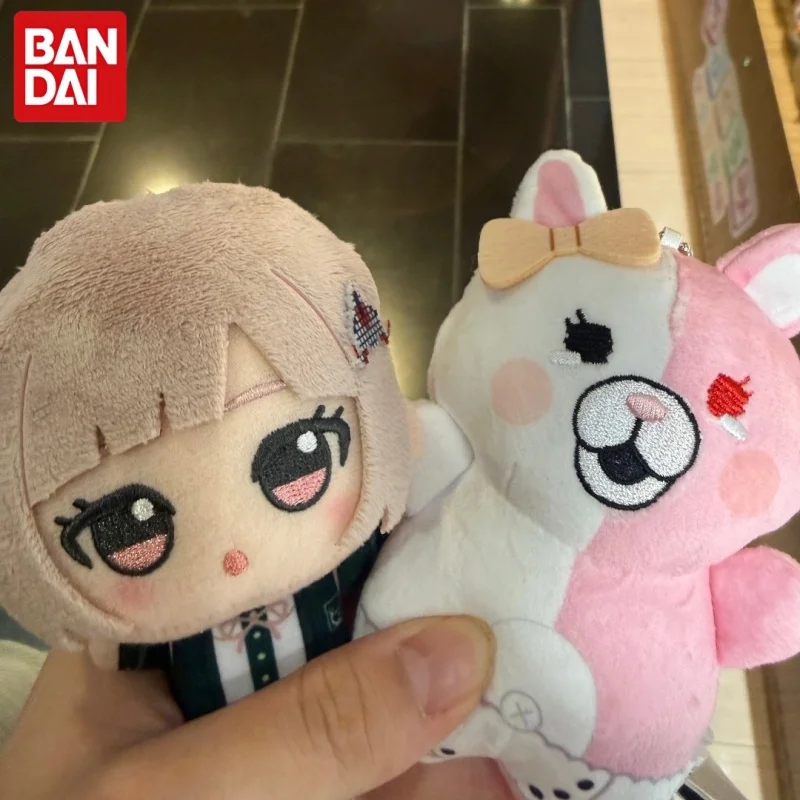 Bandai Banpresto Danganronpa Plush Keychain Volume 2 Anime Character Plush Charm Bag Decoration Collectible Gift For Anime Lover