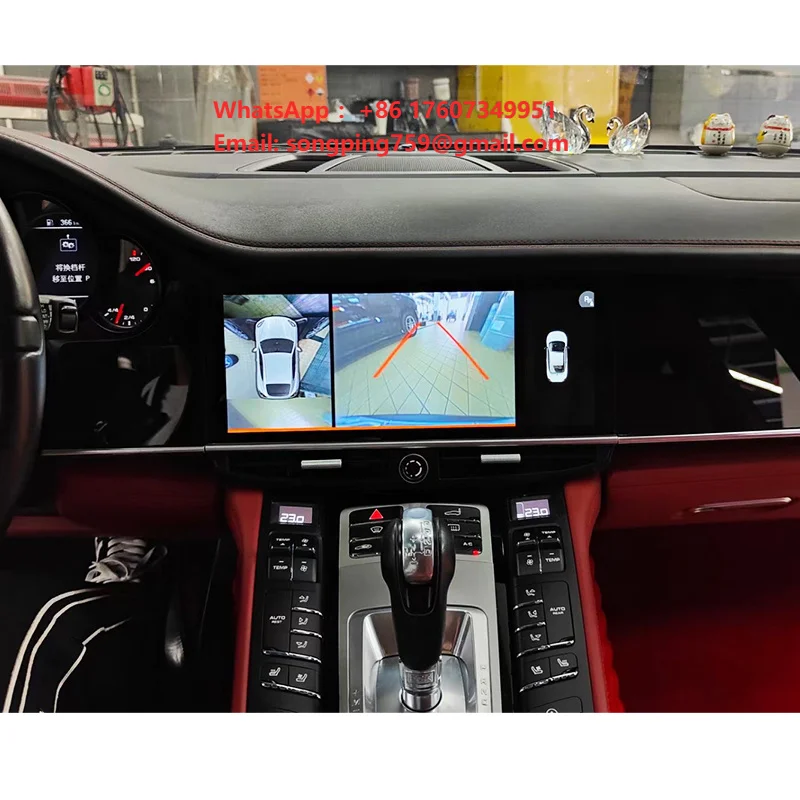 2009-2016 970 Navigation Multimedia Player Upgraded Central Control Large Screen Android System for Panamera